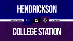 10/3 Highlights vs Hendrickson