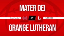 10/3 Highlights vs Mater Dei