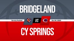 10/4 Highlights @ Cy Springs