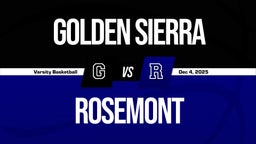 12/3 Highlights vs Golden Sierra