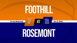 12/8 Highlights vs Foothill