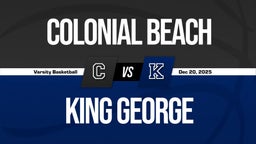 12/20 Highlights vs Colonial Beach