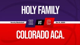 12/5 Highlights vs Holy Family