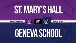 11/18 Highlights vs St. Mary's Hall
