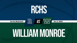 12/1 Highlights @ William Monroe