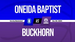 12/2 Highlights vs Oneida Baptist