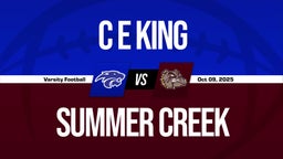 10/9 Highlights vs C E King