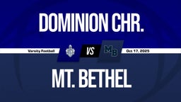 10/17 Highlights vs Dominion Chr.