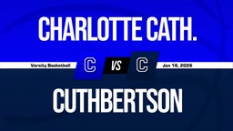 01/16 Highlights vs Charlotte Cath.