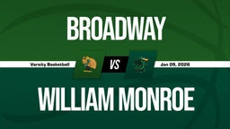 01/9 Highlights @ William Monroe