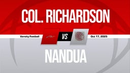 10/17 Highlights vs Col. Richardson