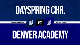 01/22 Highlights vs Dayspring Chr.