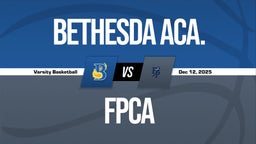 12/12 Highlights vs Bethesda Aca.