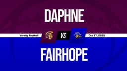 10/17 Highlights vs Daphne