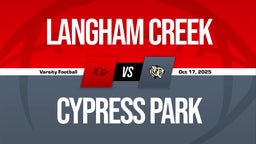 10/17 Highlights vs Langham Creek