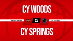 10/17 Highlights @ Cy Springs