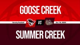 10/18 Highlights vs Goose Creek