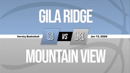 01/14 Highlights vs Gila Ridge