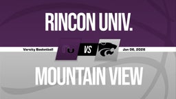 01/6 Highlights vs Rincon Univ.