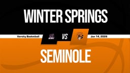 01/14 Highlights vs Winter Springs
