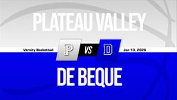 01/9 Highlights vs Plateau Valley