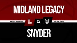 12/12 Highlights vs Midland Legacy