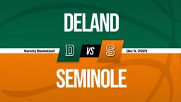 12/5 Highlights vs DeLand