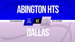 12/9 Highlights vs Abington Hts