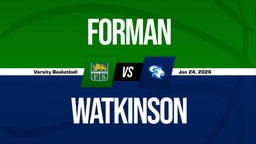 01/24 Highlights vs Forman