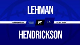 10/23 Highlights @ Hendrickson