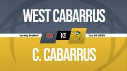 10/24 Highlights vs West Cabarrus