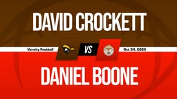 10/24 Highlights @ Daniel Boone