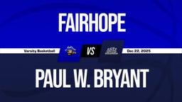12/22 Highlights vs Fairhope