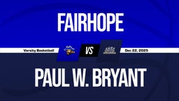 12/22 Highlights @ Paul W. Bryant
