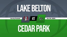 10/24 Highlights vs Lake Belton