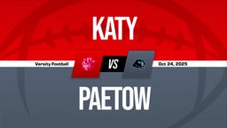 10/24 Highlights vs Katy