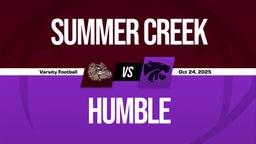 10/24 Highlights vs Summer Creek