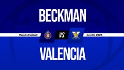 10/24 Highlights vs Beckman