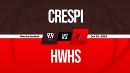 10/25 Highlights vs Crespi
