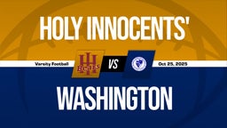 10/25 Highlights vs Holy Innocents'
