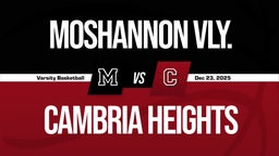 12/22 Highlights vs Moshannon Vly.