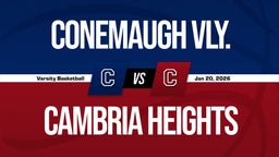 01/19 Highlights vs Conemaugh Vly.