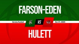 10/31 Highlights vs Farson-Eden