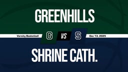12/12 Highlights vs Greenhills
