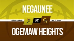 10/31 Highlights vs Negaunee