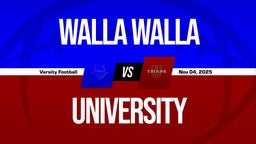 11/4 Highlights vs Walla Walla