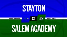 12/3 Highlights @ Salem Academy