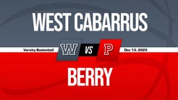 12/12 Highlights vs West Cabarrus