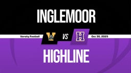 10/30 Highlights vs Inglemoor