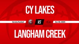 10/30 Highlights vs Cy Lakes